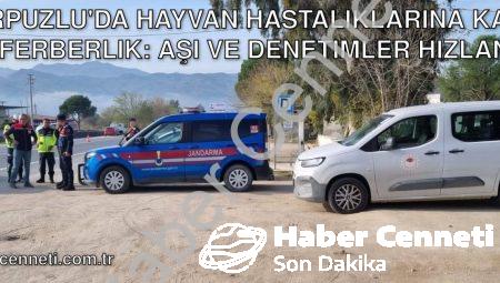 Karpuzlu’da Hayvan Hastalıklarına Karşı Seferberlik: Aşı ve Denetimler Hızlandı