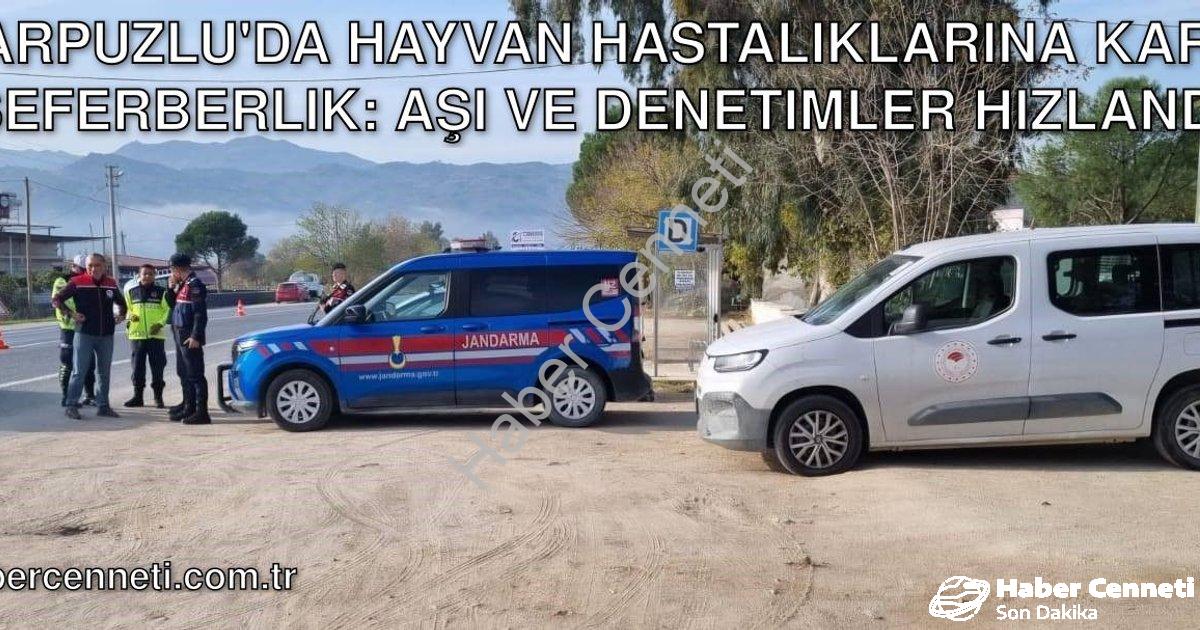 "Karpuzlu'da Hayvan Hastalıklarına Karşı Seferberlik: Aşı ve Denetimler Hızlandı" başlıklı haber içi