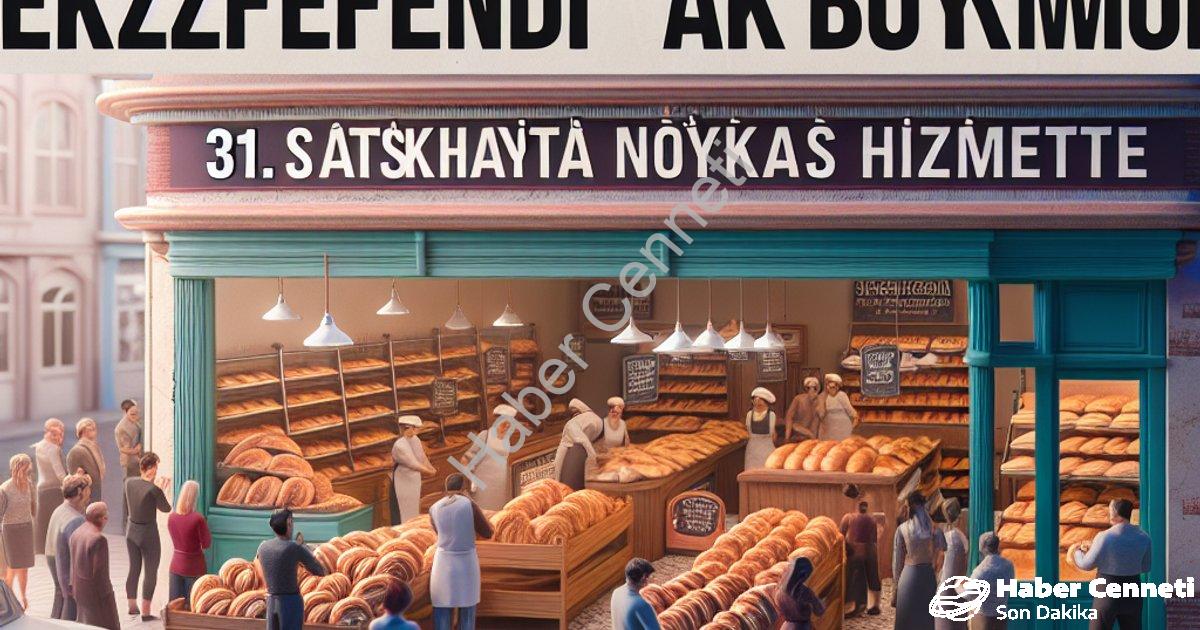 "Merkezefendi Halk Ekmek Ağı Büyüyor: 31. Satış Noktası Hizmette" başlıklı haber için fotorealistik,