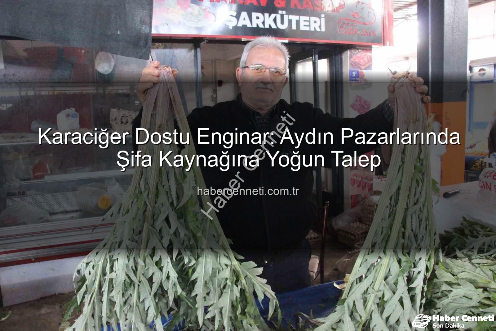 karaciğer dostu enginar - Karaciğer Dostu Enginar: Aydın Pazarlarında Şifa Kaynağına Yoğun Talep