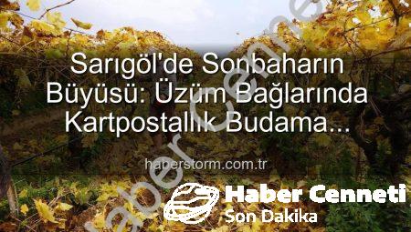 Sarıgöl’de Sonbahar Büyüsü: Budama Zamanı ve Kartpostallık Manzaralar