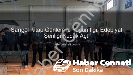Sarıgöl Kitap Günleri’ne Yoğun İlgi: Edebiyat Şenliği Kucak Açtı