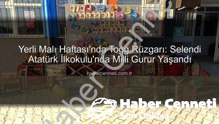 Yerli Malı Haftası’nda Togg Rüzgarı: Selendi Atatürk İlkokulu’nda Milli Gurur Yaşandı