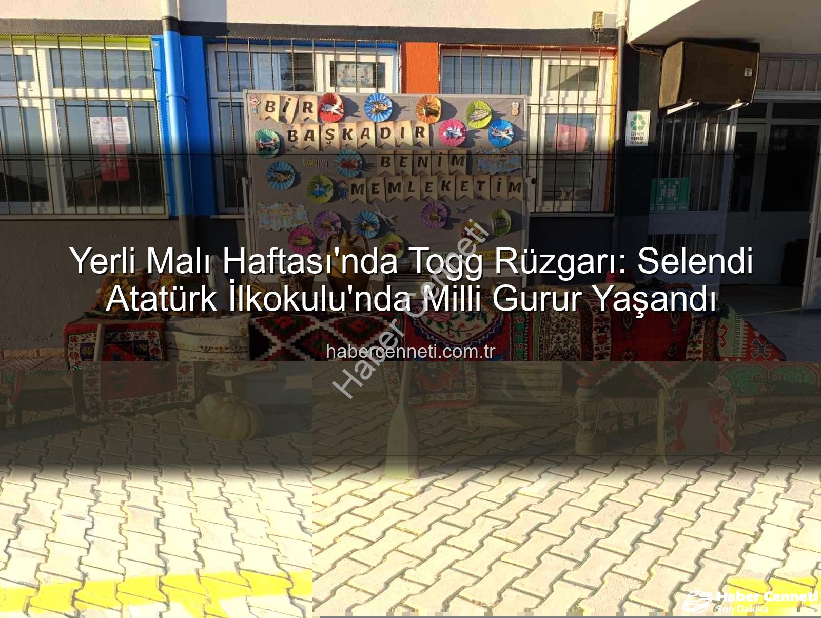 yerli malı haftası togg - Yerli Malı Haftası'nda Togg Rüzgarı: Selendi Atatürk İlkokulu'nda Milli Gurur Yaşandı