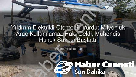 Yıldırım Elektrikli Otomobili Vurdu: Milyonluk Araç Kullanılamaz Hale Geldi, Mühendis Hukuk Savaşı Başlattı!